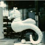 6' high carved sea horse for "The Nutcracker" 
Milwaukee Ballet